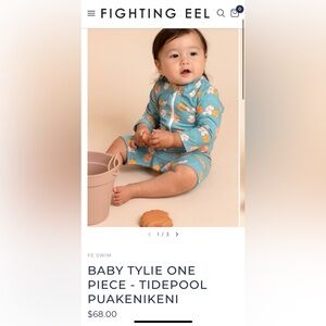 Fighting Eel Baby Tylie One Piece Swim